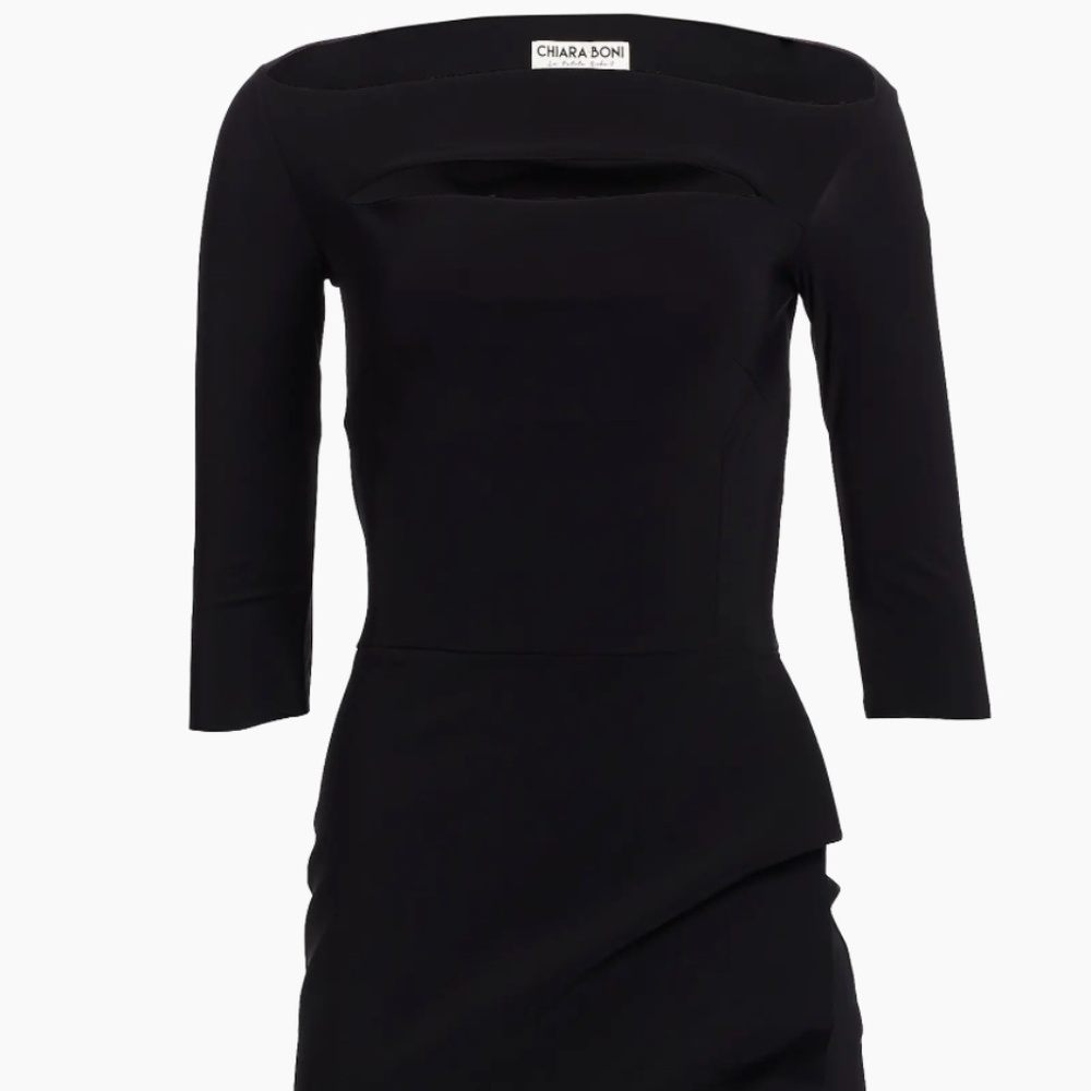 NWOT Chiara Boni La Petite Robe Boatneck Dress